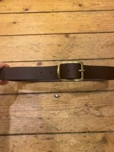 Leather Belt by Tinnakeenly Leathers - Image 2