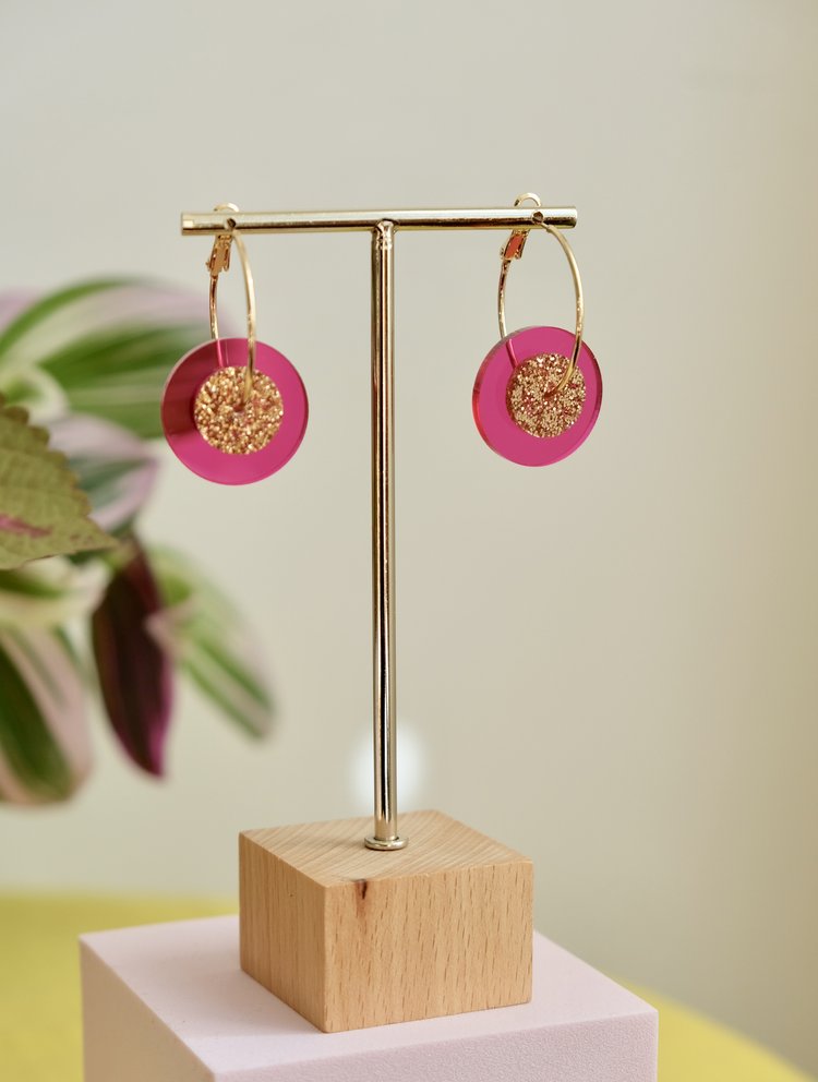 Chloe Sevigny Inspired Laser Cut Earrings - Image 3