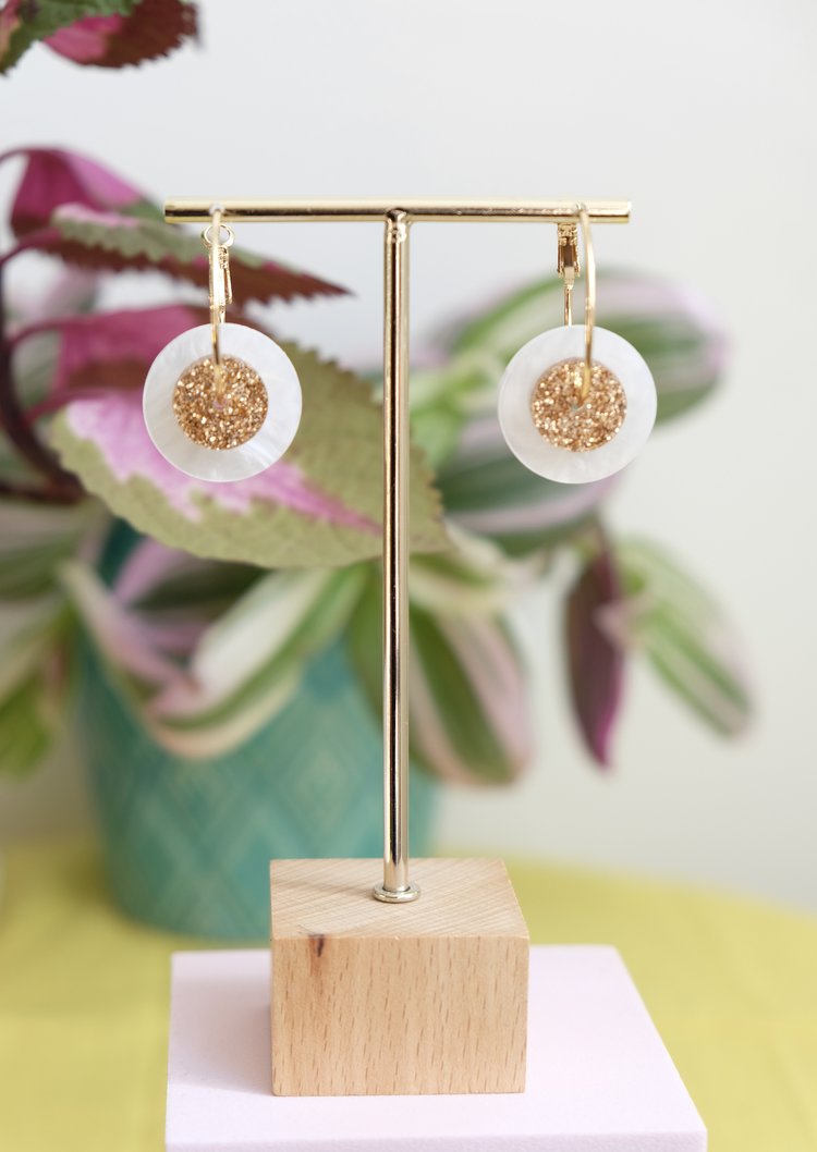 Chloe Sevigny Inspired Laser Cut Earrings - Image 2