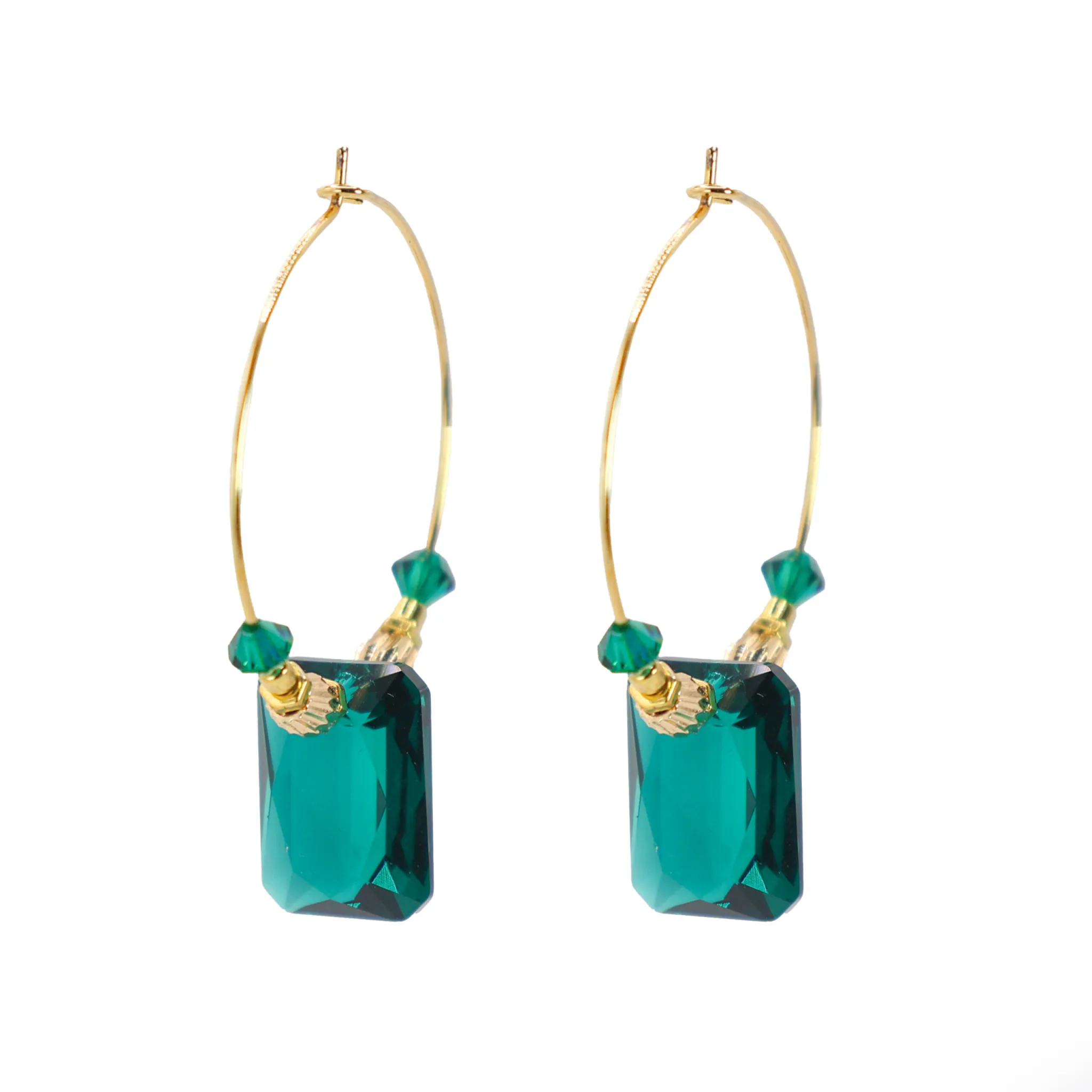Amara Luxe Hoop Earrings - Image 2