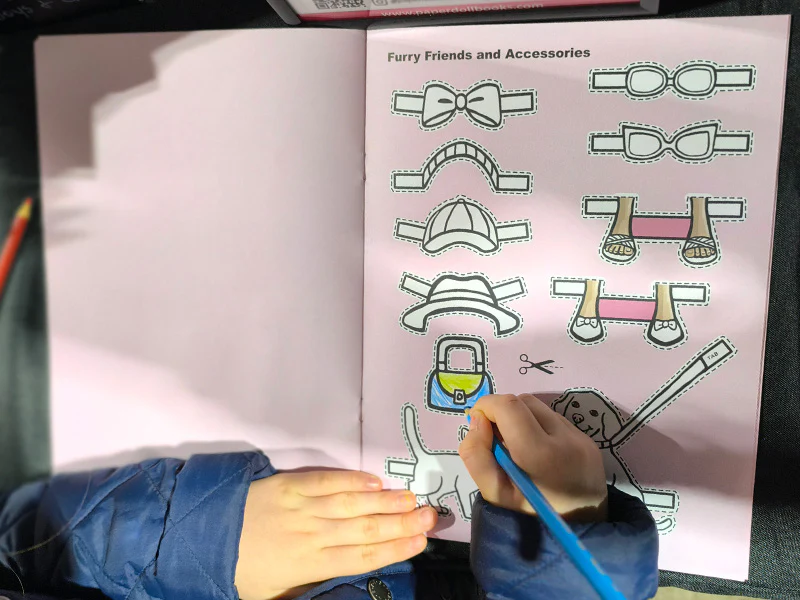 Popstar Paper Doll Colouring Book - Designed and Made in Co Waterford - Image 2