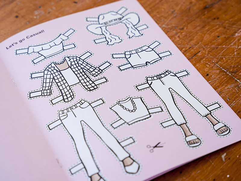 Popstar Paper Doll Colouring Book - Designed and Made in Co Waterford - Image 5