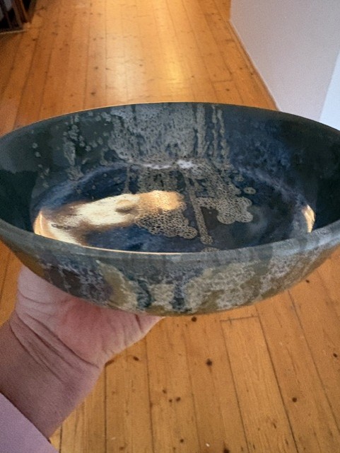 Ocean Bowl 6 - Hand Thrown in Dublin by David Ong - Image 2